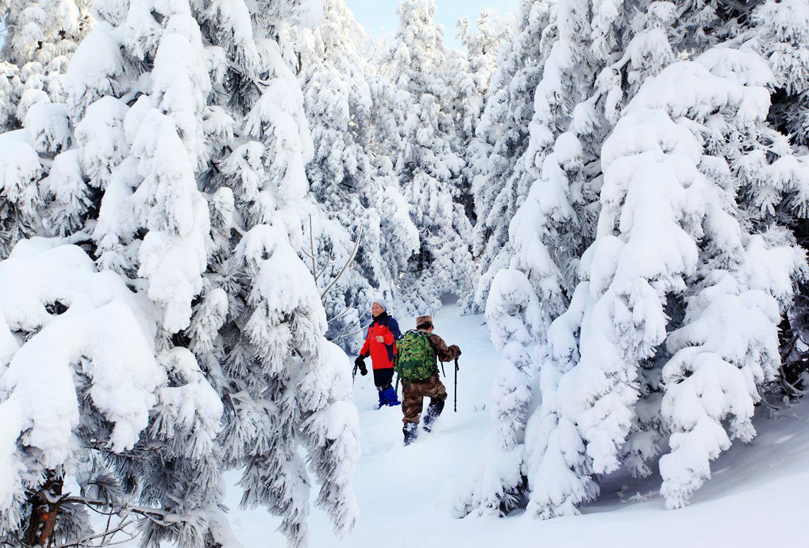 碾子山雪谷---宋光辉